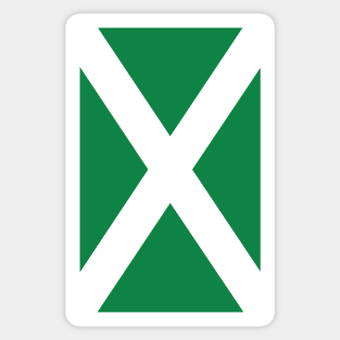 Celtic Scottish Saltire Sticker